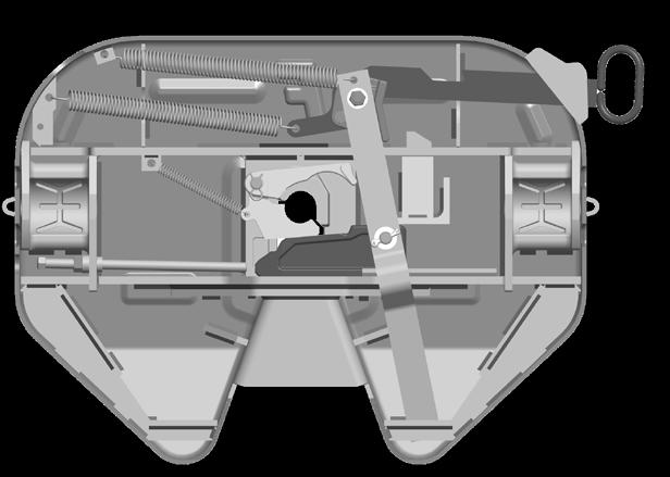Pre-service procedures Lubrication points: (Ultra LT) Black arrows are lube points when the fifth wheel is on a mount.