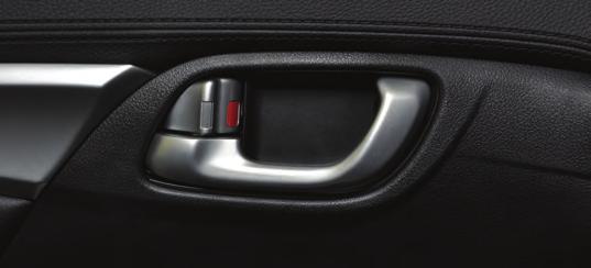 AUTO DOOR LOCKS Program how and when the vehicle doors automatically lock and unlock.