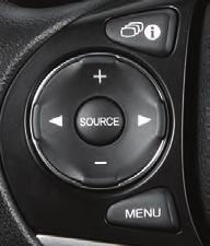 Steering Wheel Controls Outside temperature Odometer Trip A Trip B Clock Main display