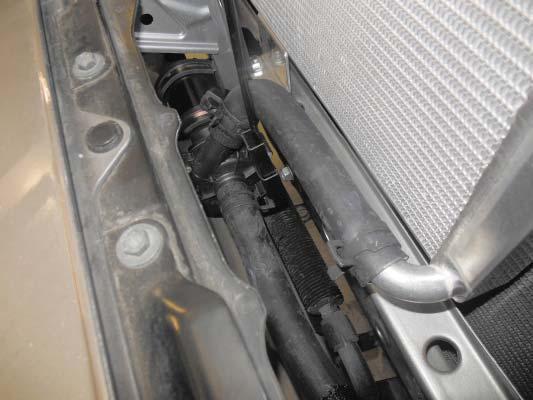 radiator shroud, and in front of the LTR as shown. 219.