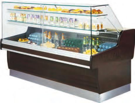 RAVEL Serve Over Counter Hot, Cold or Ambient display system - 974mm deep NEW PRODUCT 1270 900 340 230 230 260 665 566 974 RAVEL VCR - TOT Available with straight or curved glass Available with or