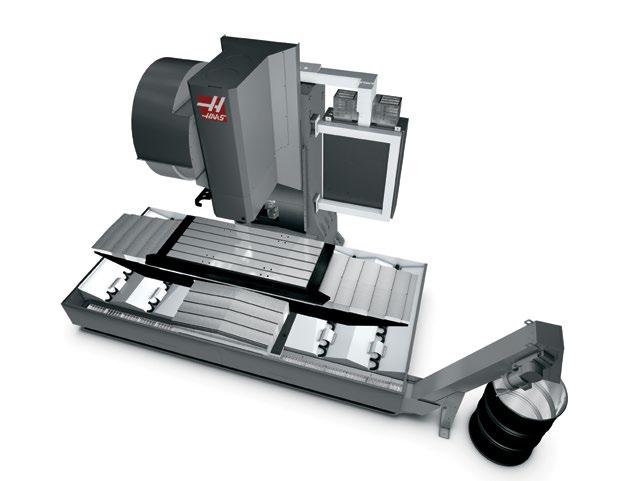 The newest version of the Haas control has a simplified user interface and powerful operator features.