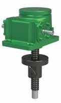 There are no standard travel lengths each worm gear screw jack is built to specification.