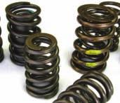 VALVE SPRINGS Made from the highest quality alloys Custom Wound springs are engineered to endure stresses of high performance engines Each set is matched for load consistency Thousands of Engine
