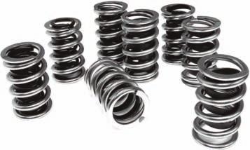 VALVE SPRINGS ROLLER VALVE SPRINGS-CYLOY EXTREME Race Proven - Time Tested Delivers consistent spring pressure beyond any normal spring Chrome Silicone Valve Springs Manufactured from high tech alloy