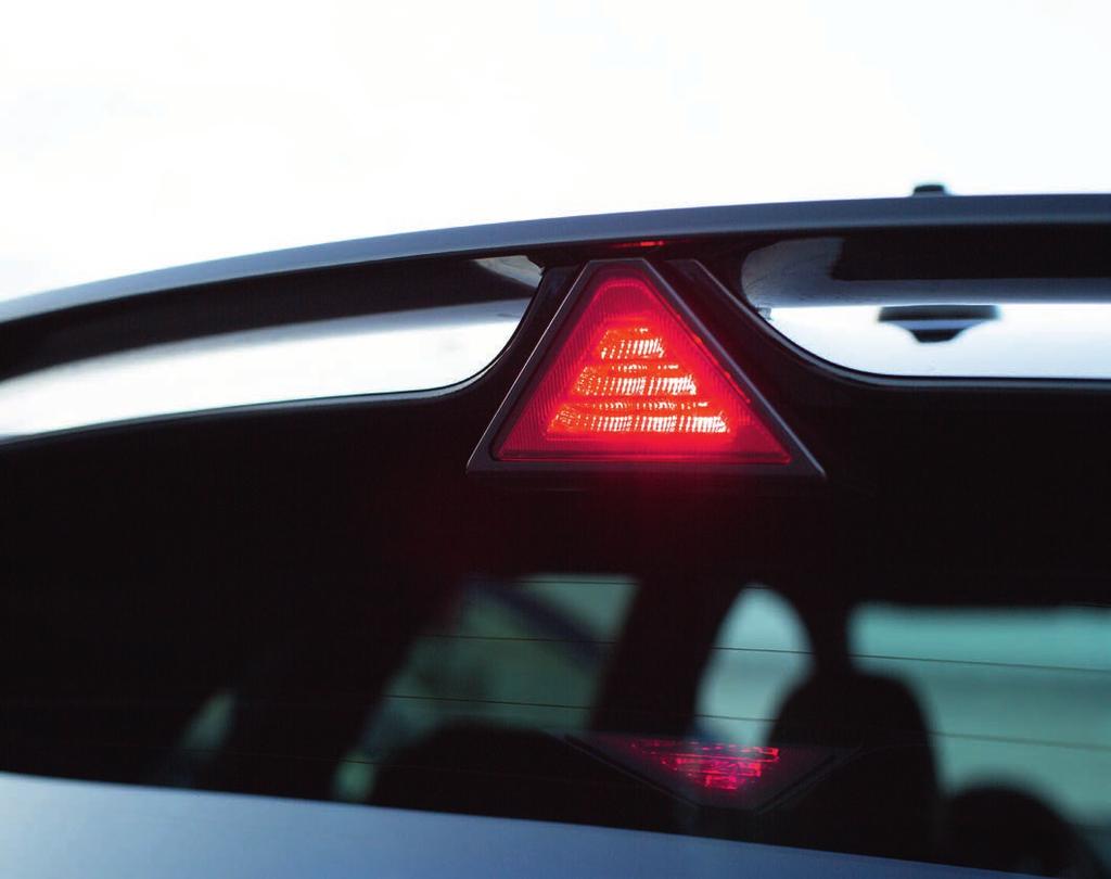 The striking LED rear combination lamps match the aggressive front-end design, highlighting the distinctive look in the