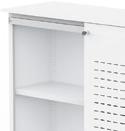 240 cm (2 x 120 cm) 4 262 0 SO Metal cupboard shell featuring recessed inside walls with grooves to