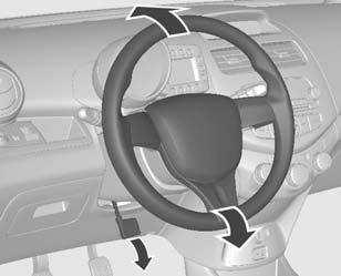 In Brief 1-5 Exterior Mirrors Simply move the adjusting lever in the desired direction to adjust the mirror angles.