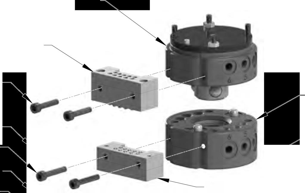 Assembly 5.9 Optional Module Installation The optional modules are typically installed on tool changers by SCHUNK prior to shipment. The steps below outline field installation or removal as required.