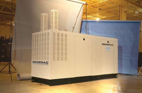 100 / 130/ 150 kw Generac s QT100, QT130 and QT150 are excellent choices for larger applications requiring up to 150 kw of standby power. The QT100 (6.