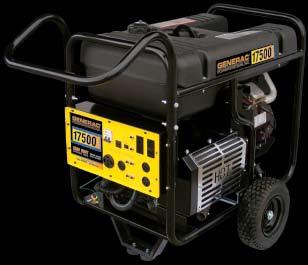 15 / 17.5 kw Portable Generators Generac 15 and 17.5 kw portable generators offer the best value in the business.