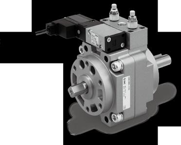 Vane Type Rotary Actuator CRB1 Series Basic CRB1 Series With solenoid