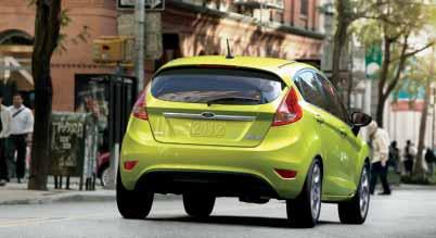 To help Fiesta stay sure-footed and firmly planted in the corners, its MacPherson-strut front