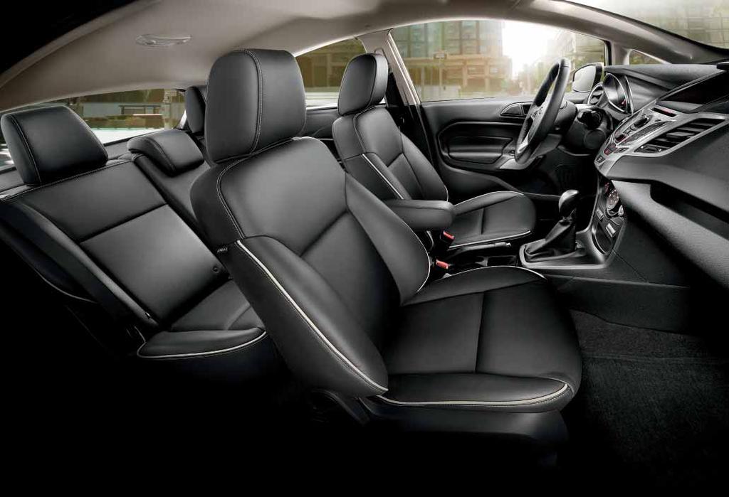 Leather, lighting and so much more. With choices you won t find anywhere else in its class, style abounds inside Fiesta.