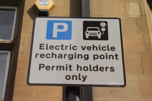 and signage DfT approved sign (P660x9) Fast Charger with 2 Type 2