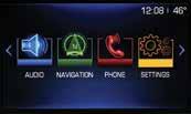 displays the station name in the Favorite button How to choose a theme Four themes can be
