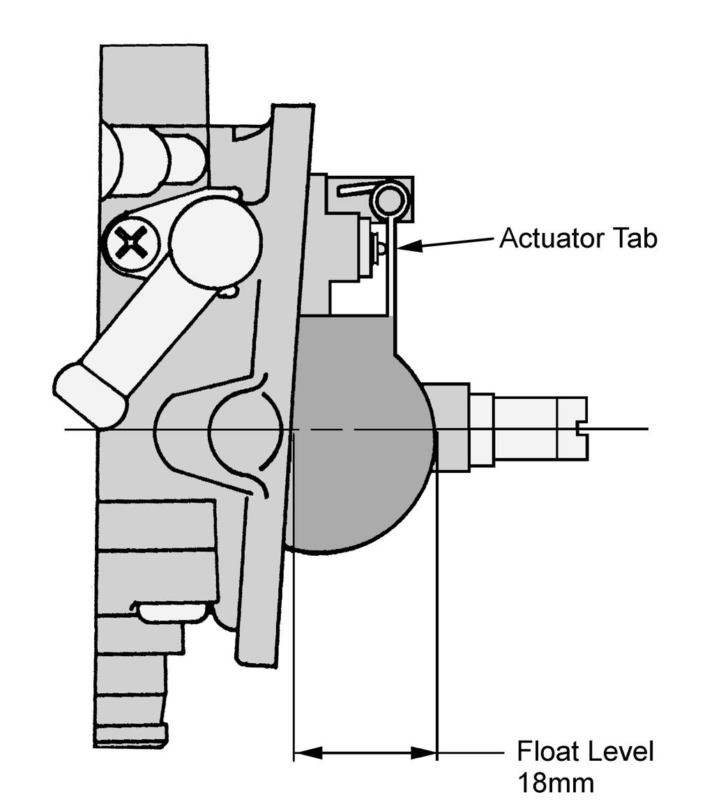 TM-5 4. If a jet or passage does become plugged, use only carburetor cleaner and compressed air. DO NOT push a drill or any other object through the jet or passage to clean them.