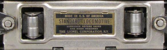 To solve an electrical connection problem, Lionel soldered the pickup assembly connection.
