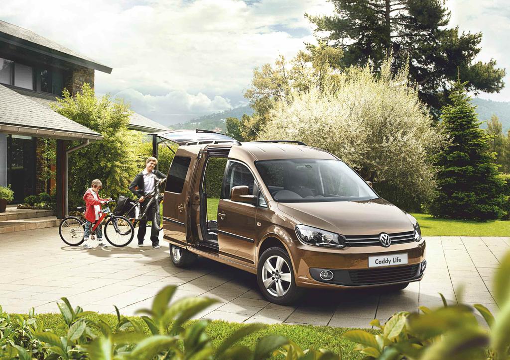 MAKE LIFE EASIER. The Caddy passenger range combines quality, space, flexibility, safety and economy in a stylish package that s ideal for families and commercial customers alike.