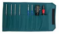Set includes ergonomic multi-component adjustable TorqueVario-S handle, 2 Micro Bits, Micro Bit holder & Torque adjustment tool. Packed in a compact durable storage box. Slotted:.