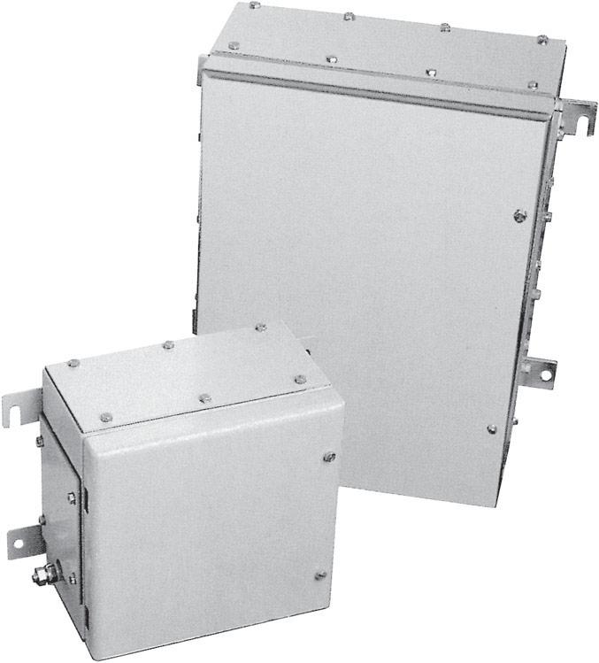 NXT Series Enclosures Sheet or Stainless Steel Hinged Cover Cl. I, Div.