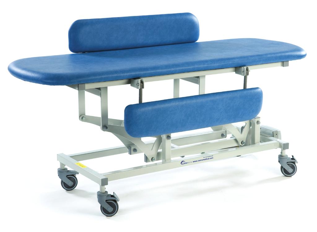 Height range 46cm to 99cm 152cm Model SX1047 184cm Model SX1057 Sterling Changing Table The Sterling Changing Tables provide a variable height support surface to reduce back strain and posture