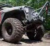 The 1955-95 CJ/Wrangler 4 Leaf Spring kits are designed for more severe off road use and up to a 33 x 12.5 x 15 tire.