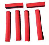 Holds one 3 lb fire extinguisher (not included). Fire Extinguisher Holder Part # Fits all 1-1.5 Roll Bars, Black, Each 63305.21 Fits all 1-1.5 Roll Bars, Red, Each 63305.