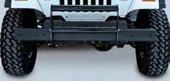 02 Front Bumper Guard without Brush Guard Front Bumper/Brush Guards Add a bold rugged look to your vehicle with the Rugged Ridge Front Bumper Guard.