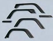 These Flares are designed to bolt onto your vehicle but for CJ and 1987-95 Wrangler models some