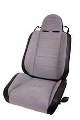 53 RRC Reclining Racing Seat Available in 3 Colors 13406.15 RRC Reclining Racing Seat Expanded Side Bolsters LH/RH Switchable Lumbar Bulb Adjustable Lumbar Support 13406.