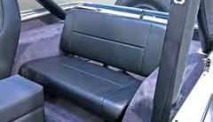 Standard Low Back Seats Want all the strength and comfort of our reclining seat but without the recliner? Look no further!