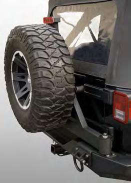 XHD Tire Carrier Mount For 2007-10 Wrangler The perfect addition to the XHD rear bumper is the matching XHD Tire Carrier Mount.