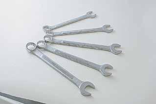 Combination Wrench Set > Raised panel design > Made from CR-V alloy steel 9715 706M 6mm