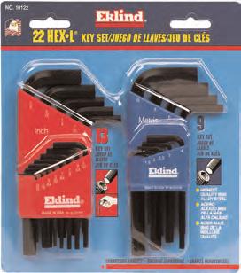 torx l key sets Torx L- Key Sets are available in popular sizes and in both short or long arm series.