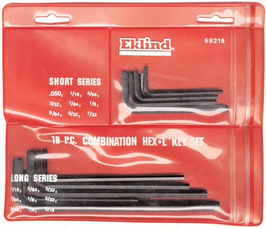 hex L & torx sets hex-l AND torx key Sets/vinyl pouches in vinyl pouches tamper resistant For Pin in Socket