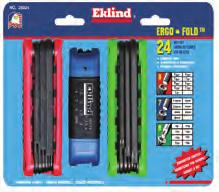 As with all other Eklind Hex Key products, we use the highest quality 8650 Chrome Nickel Alloy Hex Steel that is heat treated