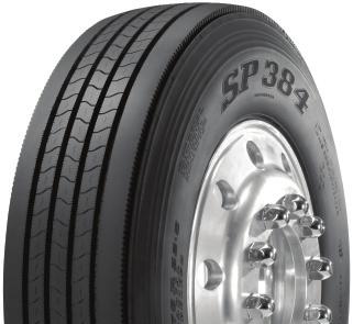 LONG HAUL STEER FM SP 384 FM Fuel-Efficient Steer Tire With All-Position Capability. Fuel-Saving Compounds help promote energy efficiency as the tire rolls to enhance fuel economy.