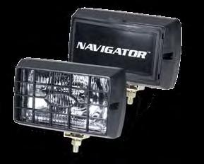NV-100 Auxiliary driving light Black plastic housing 55 watt /