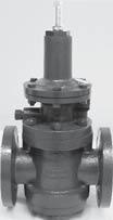 Direct-Operated & Temperature Regulating Valves Direct-Operated are used for controlling pressure or temperature in a variety of applications. Regulating Valves Page No. Cast Iron 3/8 2 Page No.
