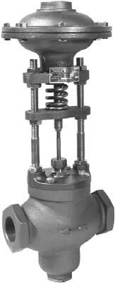 Regulating Valve 455 Series Direct-Operated Model 455 Series Service Steam, Air & Other Gases Sizes 1/2, 3/4, 1, 1 1 /4, 1 1 /2, 2, 2 1 /2, 3, 4 Connections NPT, 125# FLG, 250# FLG Body Material 1/2