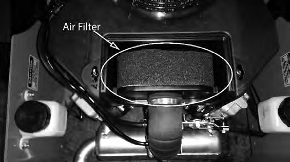 The air cleaner is the engine s only defense against damaging foreign particles.