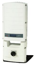 The 20K inverter s weight of less than 80 lbs. enables a wider range of mounting options.