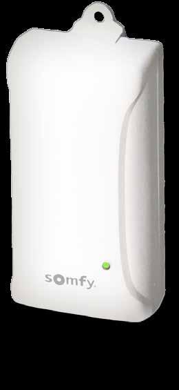 Combine all the benefits of Somfy s RTS hand-held remotes and timers in a convenient app. Five channels provide ideal zone control.