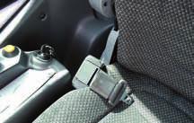 Inertia-reel seat belt.