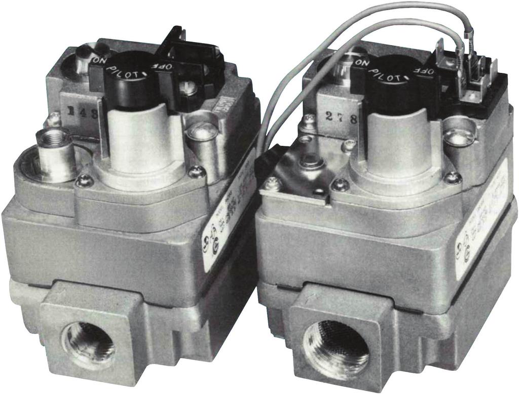 6C and 6D Gas Control Product Information The 6C and 6D combination gas control valves are compact multifunction controls designed to meet requirements for use with Standing Pilot systems and all