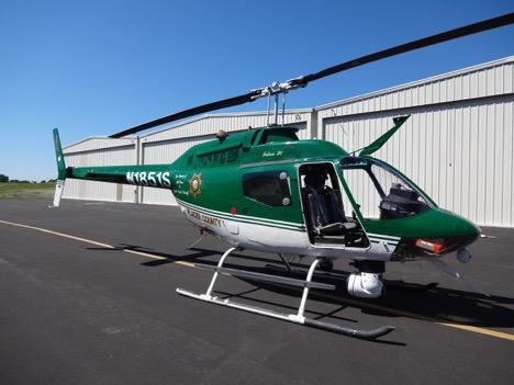 For Sale / Transfer through DLA/LESO Placer County Sheriff s Helicopter with Plentiful Spare Parts 1971 Bell OH-58A Registration N1851S Serial Number 71-20504 Good Condition - Always Hangared - Many