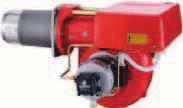Two Stage Light Oil Burners PRESS G SERIES The PRESS G series of burners covers a fi ring range from 107 to 1660 kw and they have been designed for use in civil installations of average dimensions,