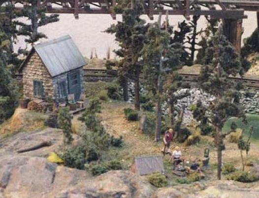 The location for the layout setting is somewhere in the California Sierra mountain foothills.