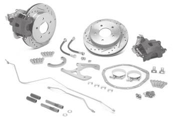 Hardware Upgrade your truck's brakes with a Rear Disc Brake Conversion Kit. Rear disc brakes improve your truck's braking system and provide reliable, all-weather performance.